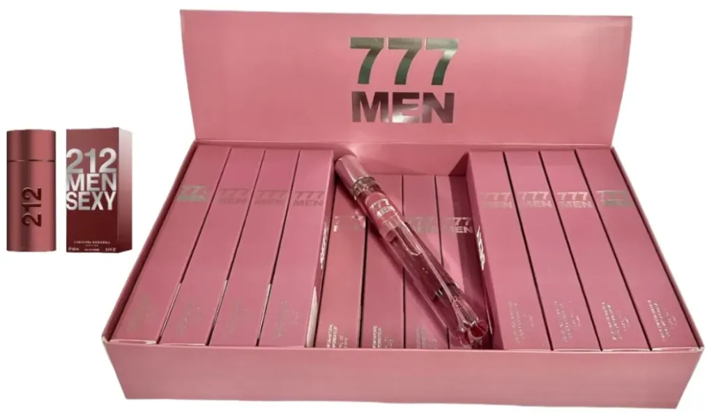 PERFUME EN CAJA ALARGADA 35ML (H-777MEN)