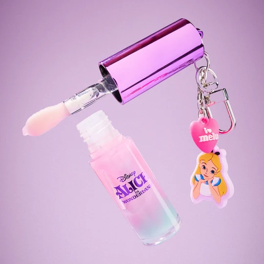 LIP GLOSS CON LLAVERO ALICIA - RUBY ROSE