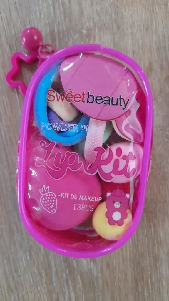SET MINI ESTUCHE POMOS+ CAUCHOS SWEET BEAUTY