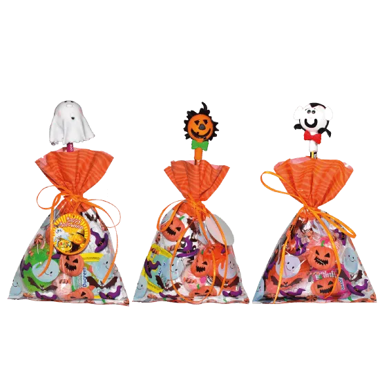 BOLSA DULCES HALLOWEEN X 60 GR CON LAPIZ