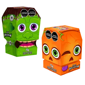 ESTUCHE PERSONAJE HALLOWEEN X 75 GR