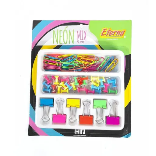 SET GANCHO LOTERO Y CHINCHONES ETERNA NEON