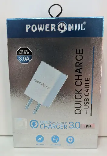 CARGADOR POWER ONIX IPHONE LIGHTNING
