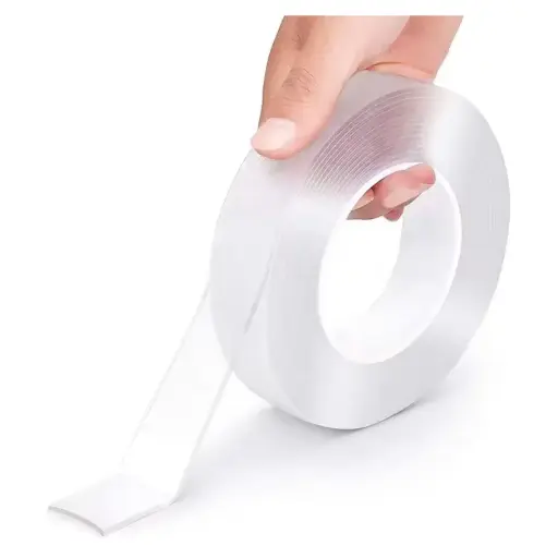 CINTA DOBLE FAZ TRANSPARENTE 3 MT JAZA TAPE