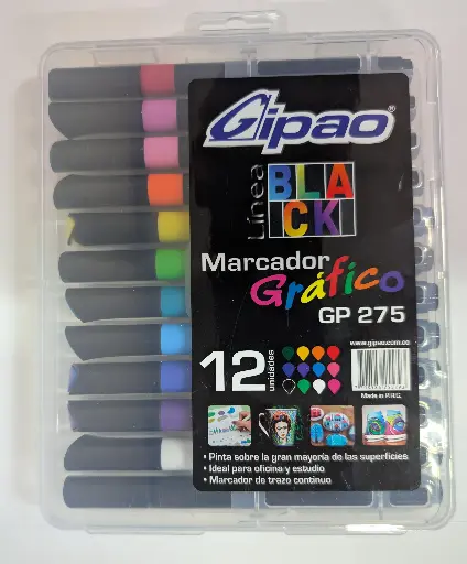 MARCADOR GRAFICO X 12 GIPAO GP 275