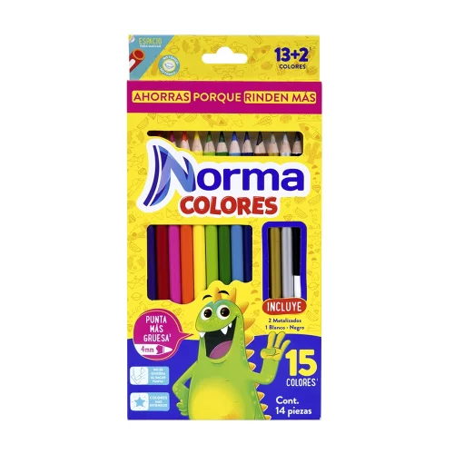 COLORES NORMA 13+2 4mm