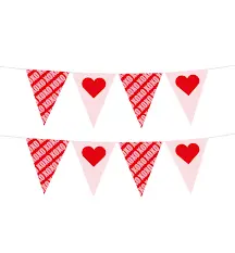 BANDERIN DE AMOR Y AMISTAD