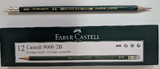 LAPIZ FABER CASTELL DIBUJO 2B