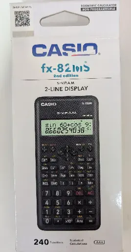 CALCULADORA CIENTIFICA CASIO FX-82MS 2ND EDICION