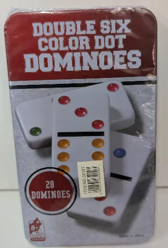 DOMINO CAJA METALICA