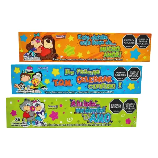 CHOCOLATE ESTUCHE LI ALEXA X 36 GR ADRO