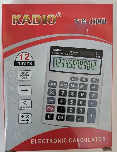 CALCULADORA KADIO KD-100B