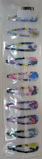 PINZA TIC TAC COLORES X2 