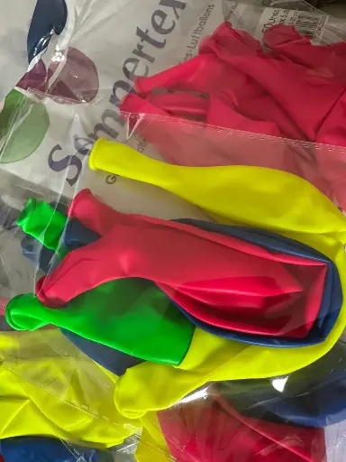 PAQUETE X 8 GLOBO SEMPERTEX NEON COLORES SURTIDOS