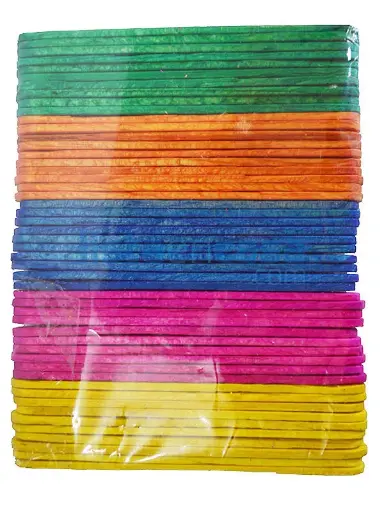 PALO PALETA DE COLORES PAQUETE 50 UND