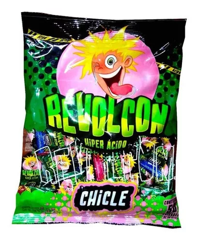 REVOLCON HIPERACIDO X UNIDAD / CHICLE - CARAMELO