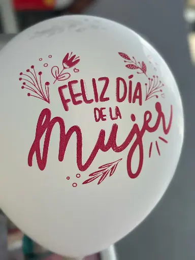 GLOBO SENCILLO INFLADO CON PALITO