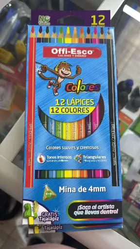 COLORES OFFIESCO X 12 OE-140