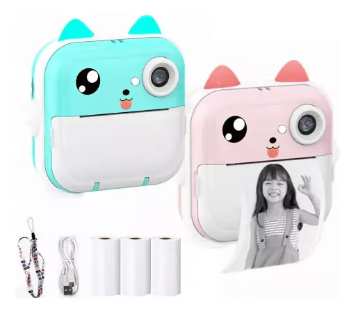 CAMARA DIGITAL INFANTIL CON IMPRESORA