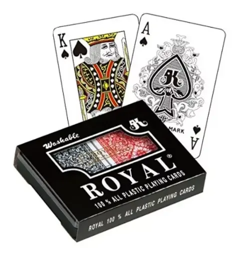 CARTAS DE POKER PLASTICAS