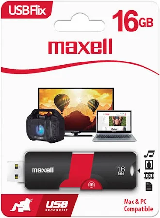 MEMORIA USB MAXELL 16 GB