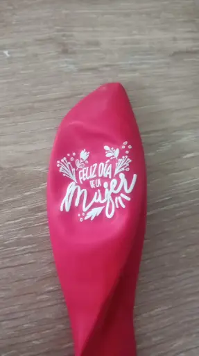 GLOBO FELIZ DIA DE LA MUJER X UNIDAD