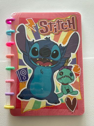 LIBRETA CUADERNO MÁGICA STITCH
