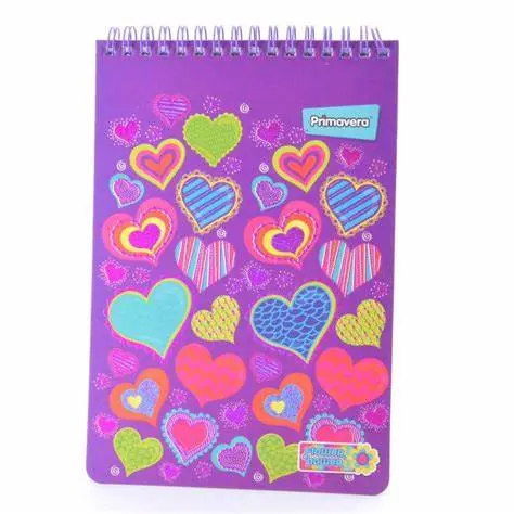 LIBRETA ARGOLLADA 1/2 CARTA LUKIS  