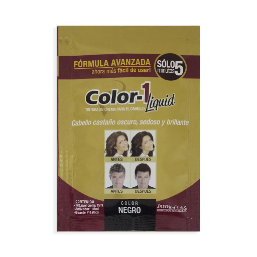 TINTE CAPILAR EN CREMA COLOR 1