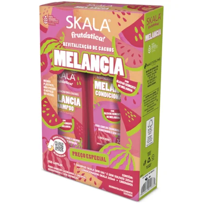 KIT SKALA SHAMPOO Y ACONDICIONADOR MELANCIA